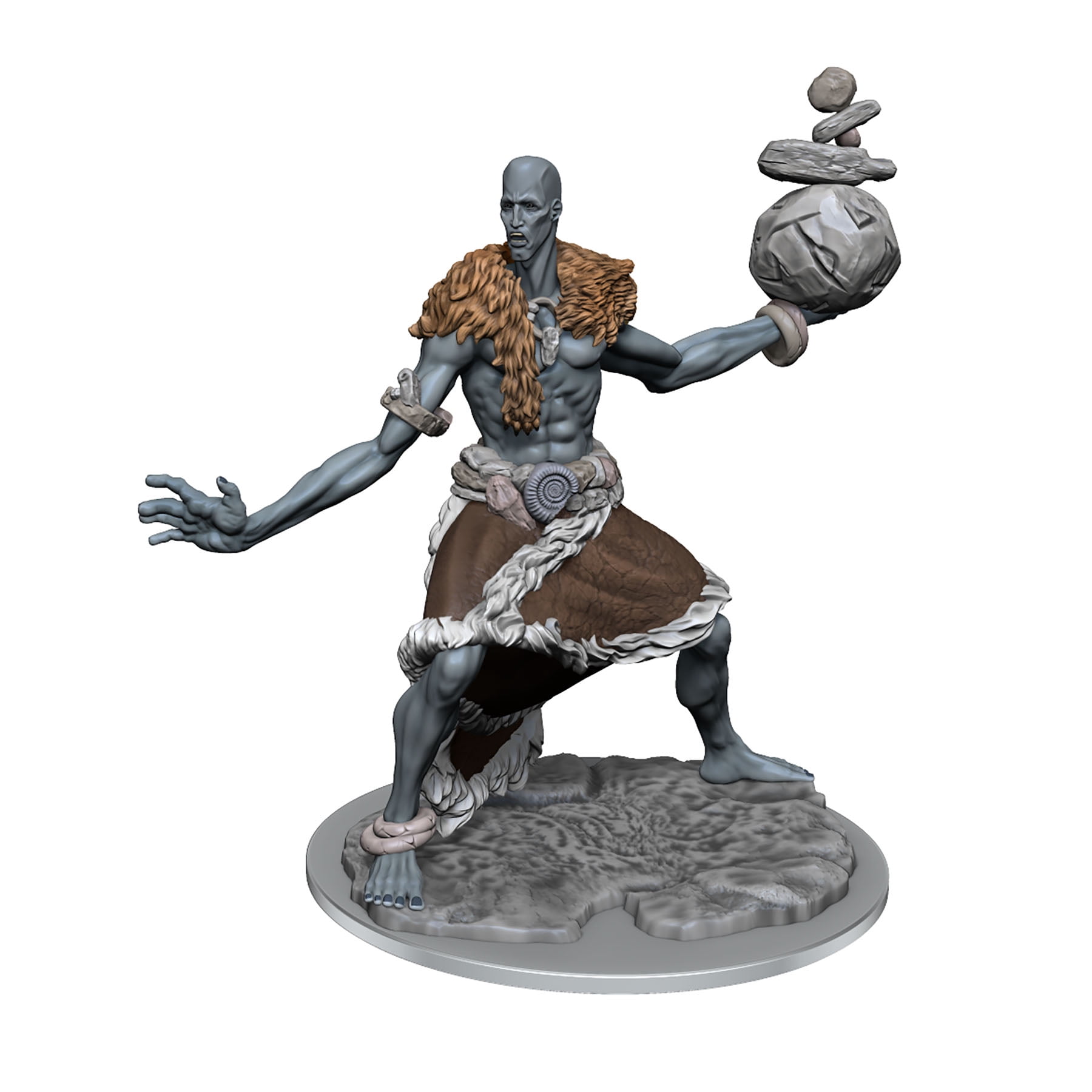 D&D Frameworks: Stone Giant Miniature - Unpainted Unassembled Customizable Miniature. Dungeons & Dragons