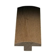 T-Molding - 1/2" Thick x 2" Wide x 78" Long Solid Wood European White Oak - For Flooring Color Terrain