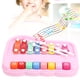 thumbnail image 5 of Piano Musical Para Bebé, No Es Fácil Dañar El Teclado Lindo Juguete De Piano Para Bebé, Con 6 Tarjetas Y 12 Canciones Para Niños De Jardín De Infantes ANGGREK CD1311, 5 of 8