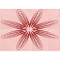 thumbnail image 1 of Ahgly Company Machine Washable Indoor Rectangle Transitional Light Rose Pink Area Rugs, 2' x 4', 1 of 7