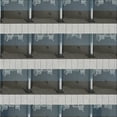 thumbnail image 1 of Ahgly Company Machine Washable Indoor Square Transitional Dark Goldray Black Area Rugs, 3' Square, 1 of 7
