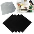 thumbnail image 1 of 4Pcs Removable Easy Clean Square Foil Gas Hob Protector Liner Stove Protection Mat, 1 of 7