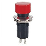 CES SPST Push Button Switch RED ON-Off