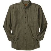 Angle View: Faded Glory Fg Mens Ls Opp Flannel Shirt