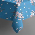 thumbnail image 4 of Pioneer Flower Floral Print Pattern Rectangle Tablecloth 60"x102", Waterproof Polyester Table Cloth, Wipeable Spillproof for Dining Camping Indoor Outdoor, 4 of 6
