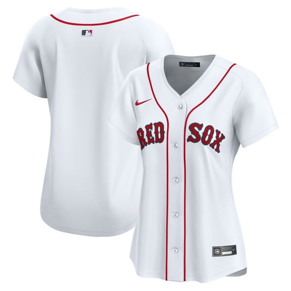 Women's Nike White Boston Red Sox Home Limited Jersey