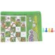 thumbnail image 1 of 60x45cm Washable Folding Non Woven Fabrics Carpet Ground Mat Snake Ladder Chess Children Game Toy(Height 3cm Diameter 2cm ), 1 of 4