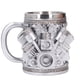 thumbnail image 1 of Taza De Café, Resina De Acero Inoxidable De Acero Inoxidable Taza De Café De Motor De Automóvil Tridimensional Taza De Bebidas Frías Portátil, 1 of 7
