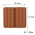 thumbnail image 3 of Chocolate Mould Muffin Tray Made Of Protein And Energy Bar Moulds Baking Mould Muffin Mould Non-Stick Coating For Chocolate Chocolate Sweets Cakes Ice, 3 of 9