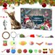 thumbnail image 2 of 2024 Unique Advents Calendars Stylish Holiday Countdown Present Box Pet Supplies, 2 of 5