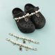 thumbnail image 1 of Marca Cadena Croc Charms Moda Thanos Zapatos Encantos Perla Resina Cadenas Decoración de zapatos Desmontable para reutilizar Zapatillas AccesoriosEstados Unidos Gao Jinjia LED, 1 of 2