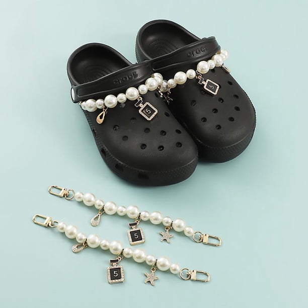 Marca Cadena Croc Charms Moda Thanos Zapatos Encantos Perla Resina Cadenas Decoración de zapatos Desmontable para reutilizar Zapatillas AccesoriosEstados Unidos Gao Jinjia LED