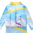 thumbnail image 5 of ATOGUTA Boys Kids Floatation Swimsuit with Adjustable Buoyancy Kids Float Suit Floating Swimwear Bathing Suit with Cap Size 6M-4T, Multicolor, 5 of 5