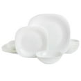thumbnail image 1 of Gibson Ultra Piazza 18 Piece Dinnerware Set with Opal Tempered Glass, 1 of 7