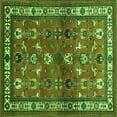 thumbnail image 1 of Ahgly Company Indoor Square Animal Green Traditional Area Rugs, 5' Square, 1 of 1