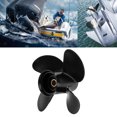 thumbnail image 4 of Outboard Propeller Aluminum Alloy Propeller 4 Blades Propeller Outboard Accessory 10 3/8x13 Outboard Propeller High Thrust 4 Blades Aluminum Alloy Fit For Honda Outboard 35-60HP ANGGREK Aluminum Alloy Propeller, 4 of 8