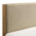 thumbnail image 6 of Miekor Furniture Vichy 3-Piece Rubberwood Bedroom Set, Platform Bed with Two Nightstands, Queen B5A0949, 6 of 9