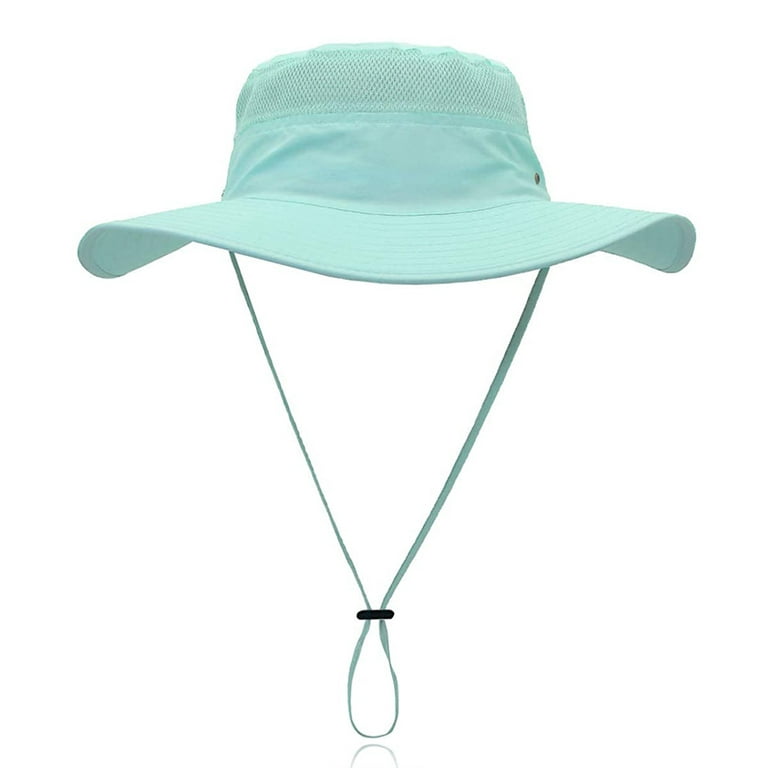 Sun Hat For Women, Outdoor Bucket Hats Hiking Fishing Sun Protection Mesh  Cap Quick-Dry