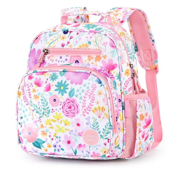 Mochila Mibasies para niñas de 2 a 4 años en edad preescolar, 7 litros, rosa