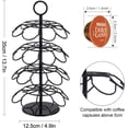 thumbnail image 2 of ShenMo Coffee Capsule Holder Capsule Dispenser Rotating Display Stand for 36 Capsules, Pod Holder Storage Racks, 360 Degree Rotatable, 2 of 5