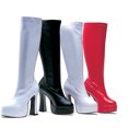 thumbnail image 2 of Womens White Platform Knee High Boots size 5, 2 of 2