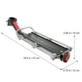 thumbnail image 2 of FUTUREORYY Bike Rear Rack Aluminum Alloy Black for Road Bike Use 1 Set, 2 of 8