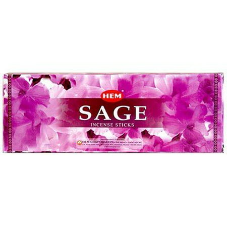 Hem Sage Incense, 120 Stick Pack