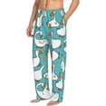 thumbnail image 2 of Balery Cartoon Funny Goose print Men's Pajama Pants,Ultra Lightweight Pjs,Lounge Pant-X-Large, 2 of 9