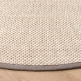 thumbnail image 5 of Safavieh Natural Fiber Kentigern Solid Area Rug, Marble/Khaki, 10' x 10' Round, 5 of 12