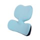 thumbnail image 4 of Almohada de soporte lumbar, cojín de espalda, almohada de soporte lumbar, cojín de espalda de espuma viscoelástica Azul claro, 4 of 8