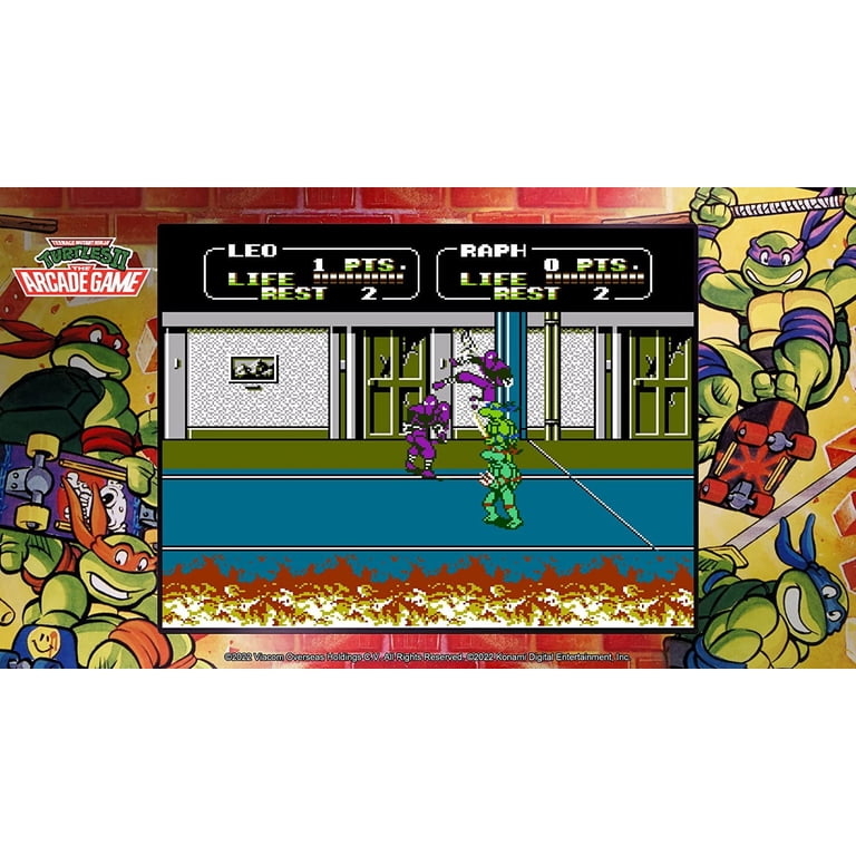 Konami, Teenage Mutant Ninja Turtles Cowabunga Collection, PS4