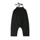 thumbnail image 4 of Odeerbi 1-14 Años Chicos Niñas Verano Sin Espalda Algodón Sudadera Halter Romper Color Sólido Casual Camisola Overalls Bib Pantalones Generales, 4 of 4