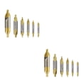 thumbnail image 3 of Eigraketly Paquete de 6 brocas centrales, brocas para agujeros de 1,0-5,0mm, repuesto portátil de acero de alta velocidad, herramientas manuales de Type2 NO2 Eigraketly CBP191900, 3 of 6