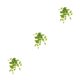thumbnail image 3 of Hojas Falsas Plantas Colgantes Artificiales Bewildely Verde, 3 of 6