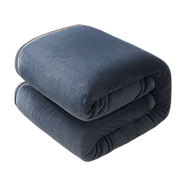Soft Throw Blanket, Super Warm Solid Fleece Rug for Sofa Bedding and Couch Use 70x100cm