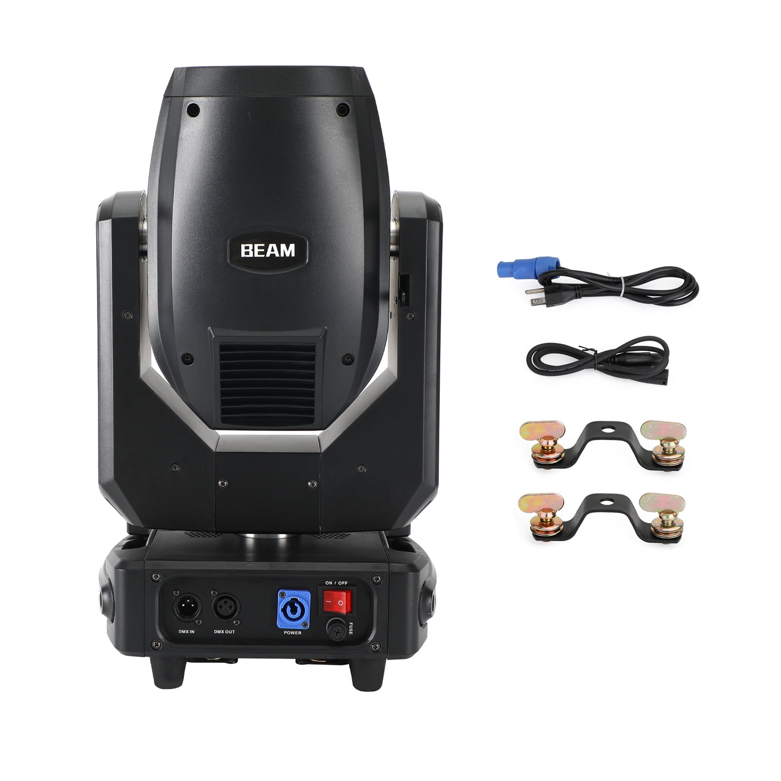 Motor Genic 250W 8R Rainbow 3In1 Moving Head Light Double Prisms Gobo Wash DJ Stage Lighting