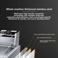 thumbnail image 3 of Mulaxen 110V 22 L Fryer Pot, Single Wings Electric Deep Fryer With Frying Basket&Lid , 3400W Stainless Steel Commercial Countertop Single Tank Oil Fryers For Home Kitchen Restaurant, 3 of 6