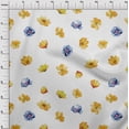 thumbnail image 3 of oneOone Viscose Chiffon Fabric Flower Watercolor Printed Craft Fabric BTY 42 Inch Wide, 3 of 4