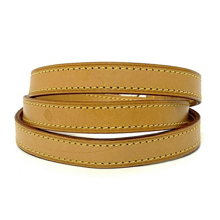 Louis Vuitton Shoulder Strap Brown Gold Leather Ladies LOUIS VUITTON