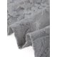 thumbnail image 5 of INSPIRAR CHIC Blusa de Mujer con Encaje y Abertura Frontal, dobladillo Peplum, Manga Larga Transparente, Talla XS, Gris, 5 of 6