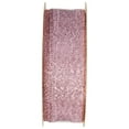 thumbnail image 3 of Offray Ribbon, Light Pink 7/8 inch Galena Metallic Ribbon for Wedding, Crafts, and Gifting, 9 feet, 1 Each, 3 of 11
