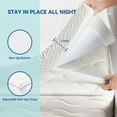 thumbnail image 5 of 3 Inch Memory Foam Mattress Topper Twin Size Gel Memory Foam Cooling Mattress Topper Mattress Pad Cover for Back Pain Bed Topper with Washable Cover, 5 of 11