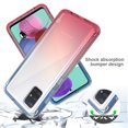 thumbnail image 4 of CoverON Samsung Galaxy A71 5G Clear Case with Two-Tone Colors Heavy Duty Full Body Shockproof Phone Cover - Gradient Series, 4 of 8