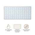 thumbnail image 2 of Bath Bliss Clear Bubble Textured Bathmat, 2 of 4