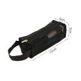 thumbnail image 1 of Bolsas de cosméticos transparentes de malla, pequeñas y grandes bolsas de maquillaje de Color transparente, organizador de artículos de tocador de viaje portátil, bolsa de almacenamiento de lápiz labi, 1 of 4