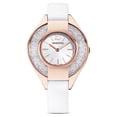 thumbnail image 1 of Swarovski Crystalline Sporty Watch Leather strap, White, Rose gold -5547635, 1 of 6