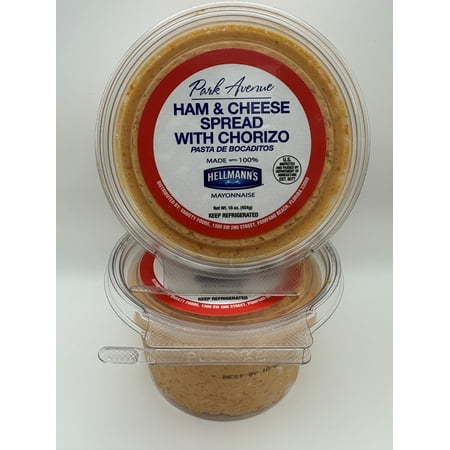 Ham & Cheese Spread with Chorizo, Refrigerated, 16 oz Tub