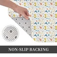 thumbnail image 6 of Gukieu Carpenter tools Print Dust-proof Floor Mats, Water-absorbent and Non-slip Flannel Door Mats 16x24in, Home Decoration Suitable for Kitchen, Bathroom, Garage, 6 of 7