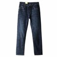 thumbnail image 1 of WEAIXIMIUNG Black Pants Men Work Cargo Men's Stretch Denim Jeans Comfortable Straight Leg for Fall, 1 of 3