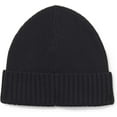 thumbnail image 2 of Hugo Boss Men's Flavio Ribbed Beanie, Black, 2 of 2